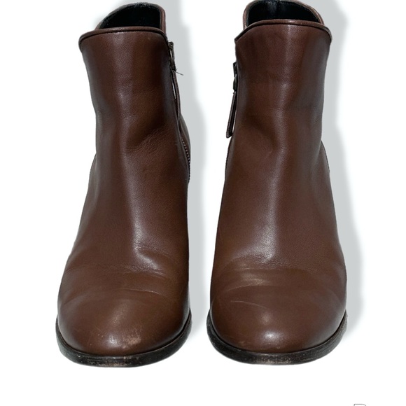 Thursday Boot Company Uptown Heeled Ankle Bootie Brown Size 9.5 - Picture 8 of 10